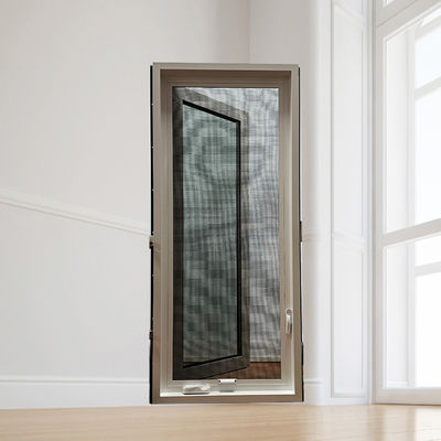 Modernes Design UPVC-Fenster mit guter Windfestigkeit und chinesischer Top-Hardware