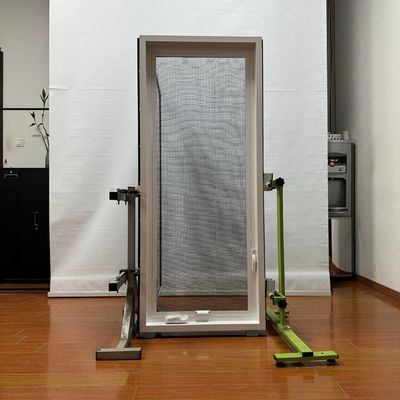 Modernes Design UPVC-Fenster mit guter Windfestigkeit und chinesischer Top-Hardware