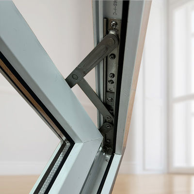 Modernes Design UPVC-Fenster mit guter Windfestigkeit und chinesischer Top-Hardware