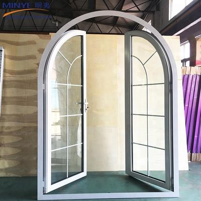 Deutsche Hardware und Material aus Aluminiumlegierung, das für UPVC-Bogentüren verwendet wird