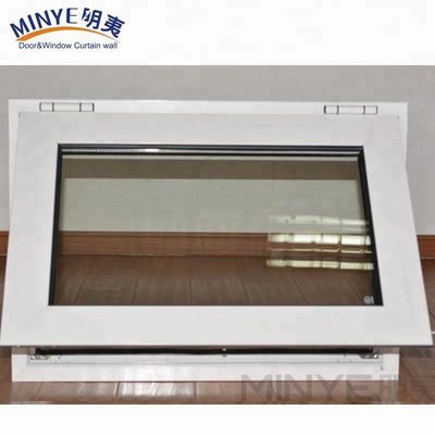 Swing Open Normal PVC Profil Farb Anpassung UPVC/PVC Horizontale Dreh- und Angelfenster
