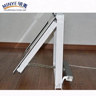 Swing Open Normal PVC Profil Farb Anpassung UPVC/PVC Horizontale Dreh- und Angelfenster