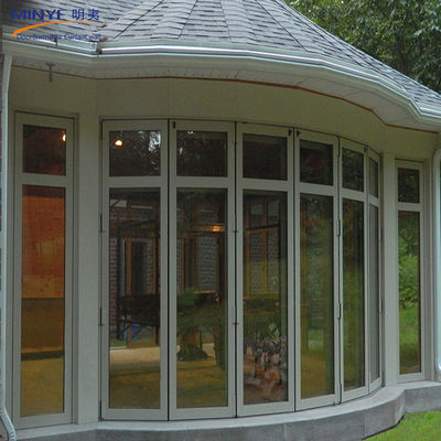 Aluminiumprofil Glas Klappschiebetür in Fertigfläche für maßgeschneiderte Größe