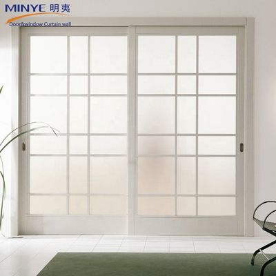 Untergeschosses Glas-Doppelfenster mit Aluminiumprofil