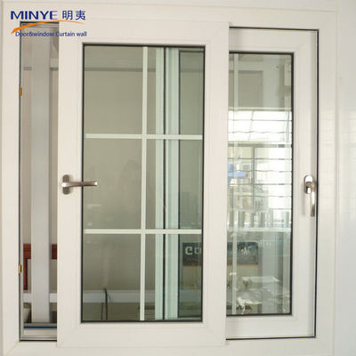 Untergeschosses Glas-Doppelfenster mit Aluminiumprofil