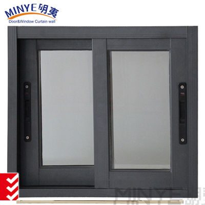 Aluminiumlegierung Balkon Schiebefenster mit angepasstem Farbprofil