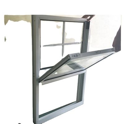 Aluminiumlegierung Doppelhängfenster für Badezimmer mit vertikaler Öffnung