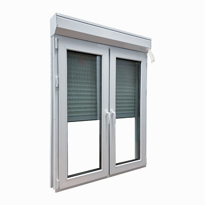 Pvc-Fenster mit geschobenem Festprofil mit Wärmedämmungsfunktion und Verschluss