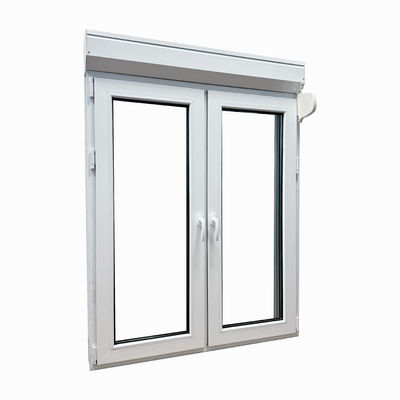 Pvc-Fenster mit geschobenem Festprofil mit Wärmedämmungsfunktion und Verschluss