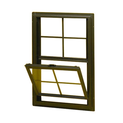 Aluminium-Sach-Fenster mit deutscher Hardware-Option und Glasfaser-Schirmnetzmaterial