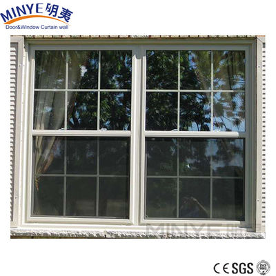 Aluminium-Sach-Fenster mit deutscher Hardware-Option und Glasfaser-Schirmnetzmaterial
