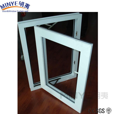 Moderne Design-Stil Aluminium-Fenster mit Fliegenschirm und Rolling Louver