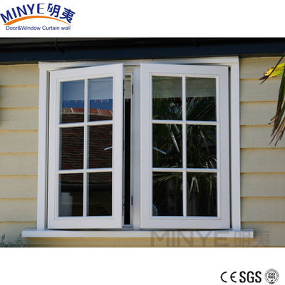 Moderne Design-Stil Aluminium-Fenster mit Fliegenschirm und Rolling Louver