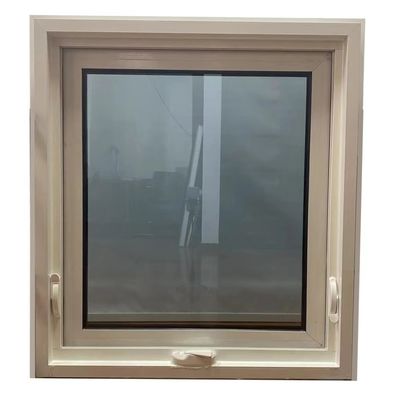 Vertikal geöffnetes Fenster aus Aluminium mit schönem und großzügigem Design