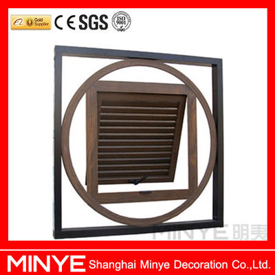 Swing-Aluminiumfenster mit spezieller Form und doppeltempertem Glas