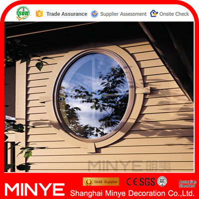 Swing-Aluminiumfenster mit spezieller Form und doppeltempertem Glas