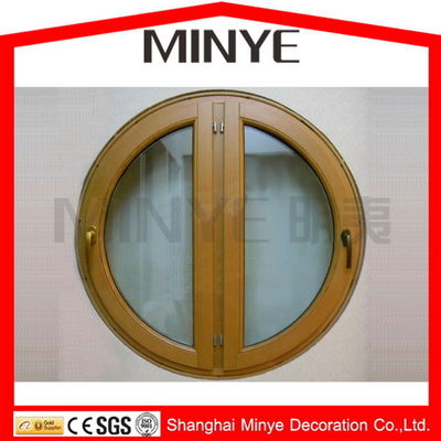 Swing-Aluminiumfenster mit spezieller Form und doppeltempertem Glas