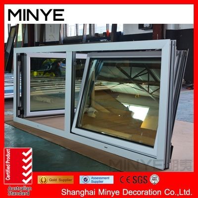 Shanghai Aluminium Doppelhängen Fenster mit vertikalen Öffnungsmuster und OEM Willkommen