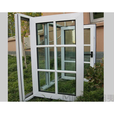 Deutsche Import-Hardware Haupttür im europäischen Stil Grill Design Französisch Tür mit Grill 19mm Glasdicke