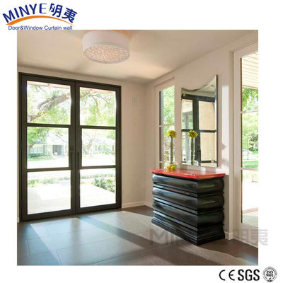 Wohnzimmer Wärme- und Kälteisolierung Aluminiumglas Verkleidung Tür Farbe Anpassung
