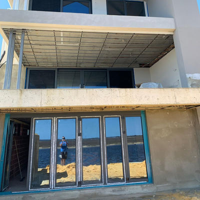 Klappbare Aluminium-Haupteisen Grill Tür Design für maßgeschneiderte Fenster und Türen