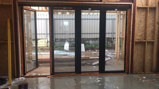 Klappbare Aluminium-Haupteisen Grill Tür Design für maßgeschneiderte Fenster und Türen