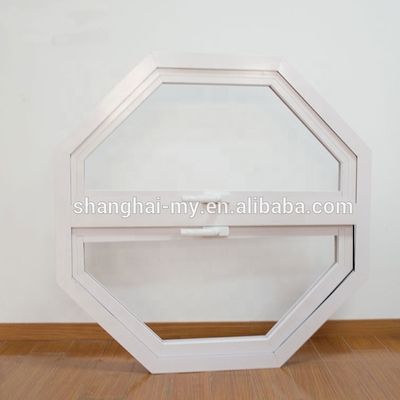 Aluminiumlegierungsrahmen Oktagon-Form-Gehäuse Französisch Fenster für anspruchsvolles Leben