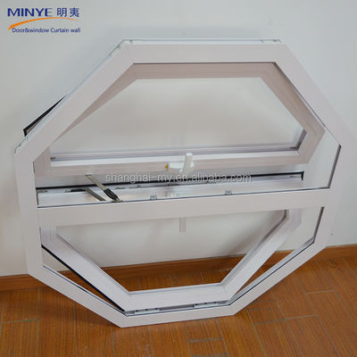 Anpassungsfähiges Hexagon-Aluminium-Glas-Fenster mit Dow Corning-Silikon