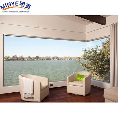 Nahtlose Aluminiumlegierungsrahmen verstärkte Eckfenster für modernes und schlankes Design