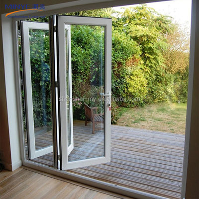 Villa Gebraucht Französisch Glas Bi-Falt Türen mit modernem Design und Windfestigkeit 3500 PA