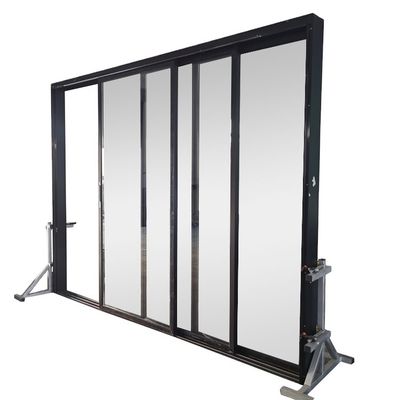 Schiebetür aus Aluminiumglas in modernem Design-Stil für die Sicherheit Patio Tür