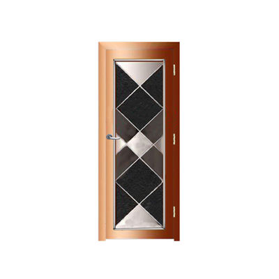 Aluminiumlegierung Moderne Badezimmer Glasfaser Verkleidung Tür mit modernem Design Stil