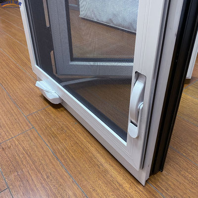 Schwarz-Weiß Moderne Fenster Grill Design amerikanisches Fenster mit 1,4 mm Profil