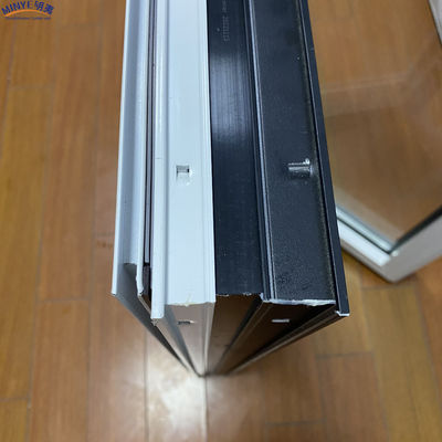 Schwarz-Weiß Moderne Fenster Grill Design amerikanisches Fenster mit 1,4 mm Profil