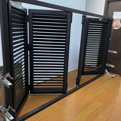 Horizontales Öffnungsmuster Aluminiumlegierung Klappfenster und Schleier für Tageslicht
