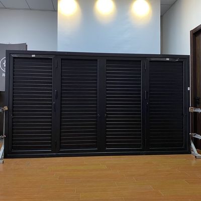 Horizontales Öffnungsmuster Aluminiumlegierung Klappfenster und Schleier für Tageslicht