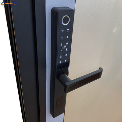 Moderne Türen aus Aluminiumlegierung mit wasserdichtem Glasfasernetz