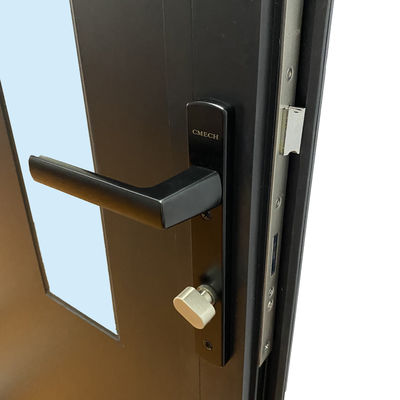 Seitenöffnungs-Gehäuse Tür Einfachtür mit Aluminiumplatte 5mm 9A 5mm Glas