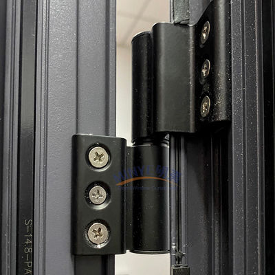Moderne Design Aluminium Ganze Panel Casement Tür für Außenanwendungen