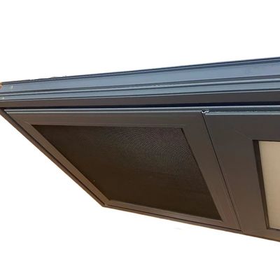 Winddichte Funktion Schiebefenster aus Aluminium