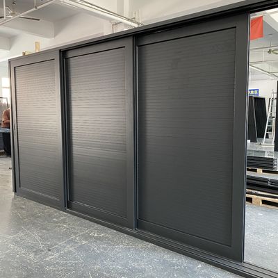Eintrittsschiebetürsystem für Panorama-Ecke Patio-Türen in Aluminium
