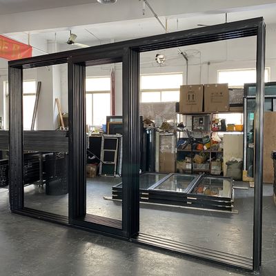 Eintrittsschiebetürsystem für Panorama-Ecke Patio-Türen in Aluminium
