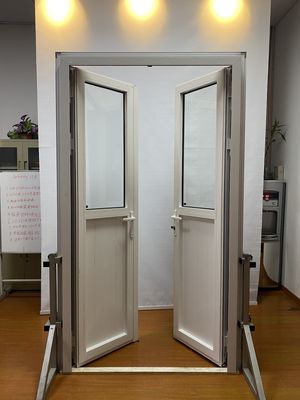 Customized Größe Aluminium Toilettengehäuse Tür für Wärmedämmung im Bad