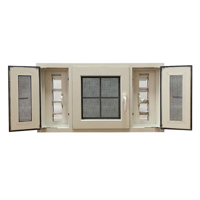 Doppelverglasete Aluminiumfenster mit gehärtetem Glas und anpassbarem Design