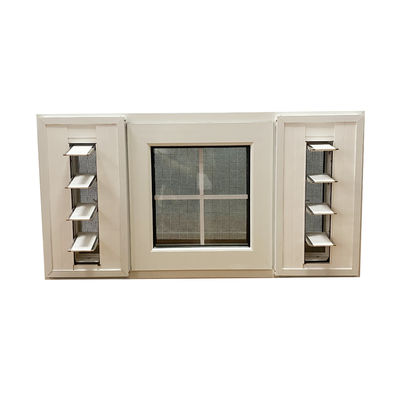 Doppelverglasete Aluminiumfenster mit gehärtetem Glas und anpassbarem Design