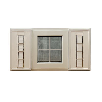 Doppelverglasete Aluminiumfenster mit gehärtetem Glas und anpassbarem Design