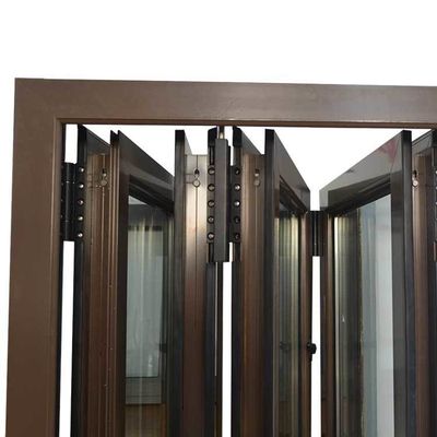 Deutschland Aluminiumlegierung Schiebefenster aus Klappglas für große Räume und Lüftung