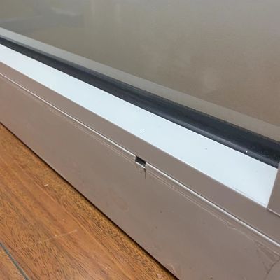Doppelgehärtetes Glas Aluminium Festfenster für horizontales Öffnungsmuster Dreifachglas