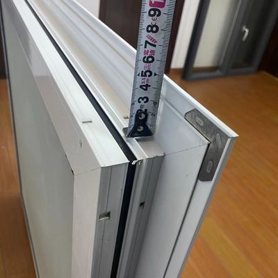 Doppelgehärtetes Glas Aluminium Festfenster für horizontales Öffnungsmuster Dreifachglas