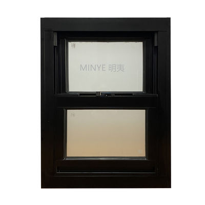 Aluminium-Einfachfenster mit Glasfasernetzmaterial und maßgeschneiderter Größe